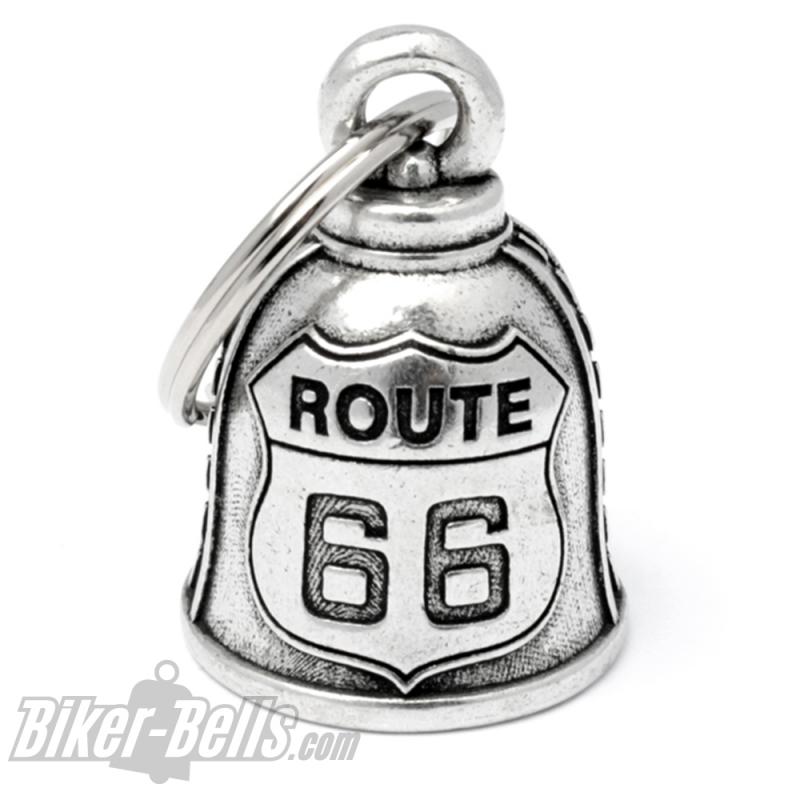 Route 66 Biker-Bell The Mother Road Motorrad Glücksbringer Geschenk Biker Glocke Route 66 Biker-Bell The Mother Road Motorrad Glücksbringer Geschenk Biker Glocke